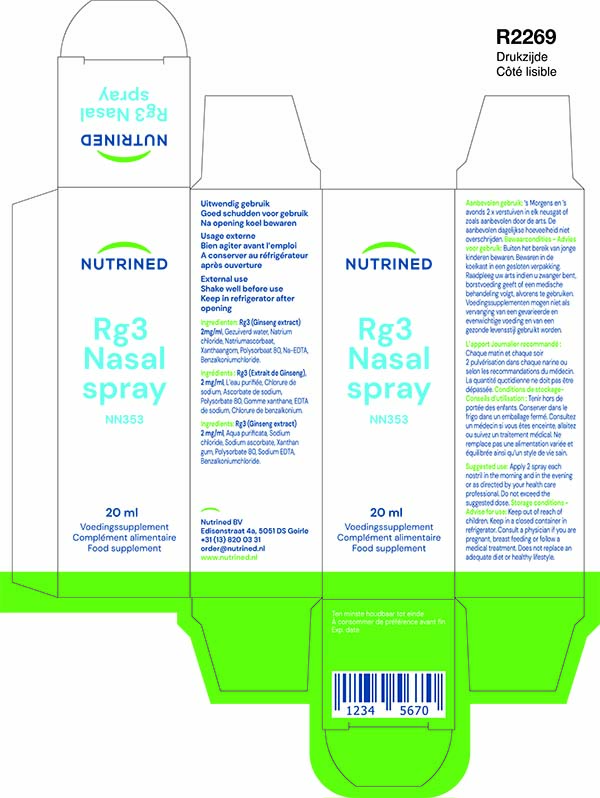 RG3 Nasal Spray 20ml